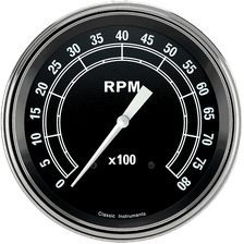 Traditional 5" Tachometer Gauge (8000 RPM) image 1