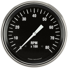 Hot Rod 5" Tachometer Gauge (8000 RPM) image 1