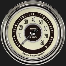 Nostalgia VT 2-5/8" Tachometer Gauge image 1