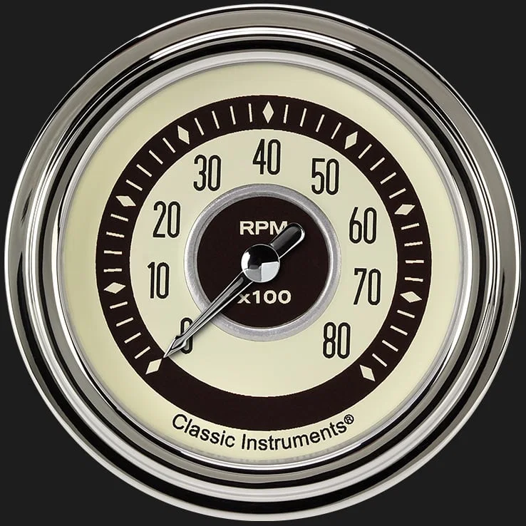 Nostalgia VT 2-5/8" Tachometer Gauge