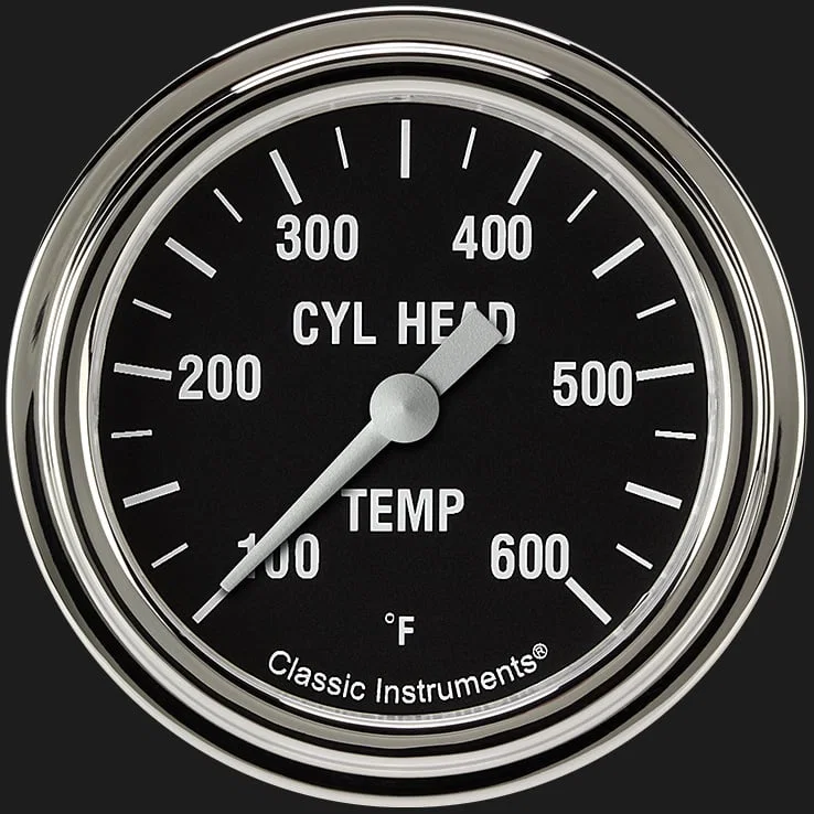 Hot Rod 2-5/8" Cylinder Head Tempature Gauge