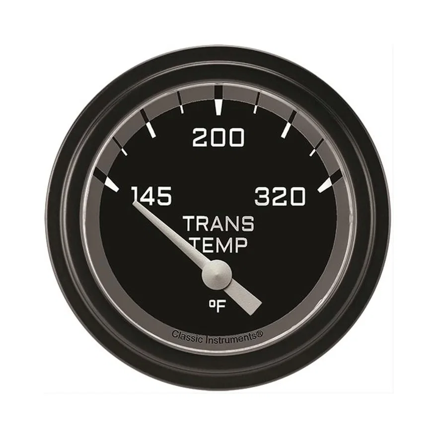 Autocross Gray 2-5/8" Transmission Temperature Gauge