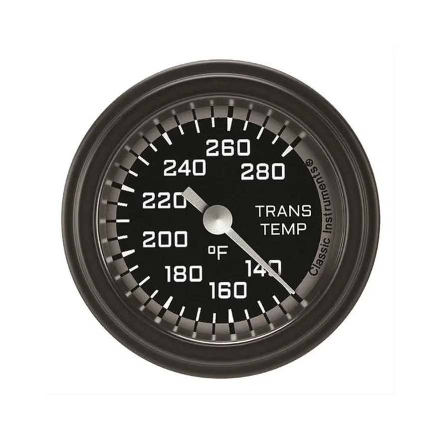 Autocross Gray 2-1/8" Transmission Temperature Gauge