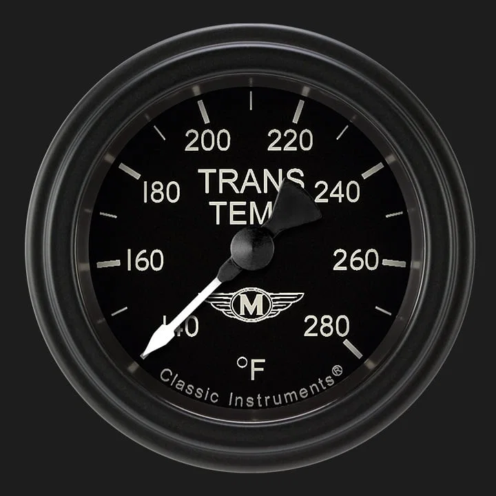 Moal Bomber 2-1/8" Transmission Temperature Gauge