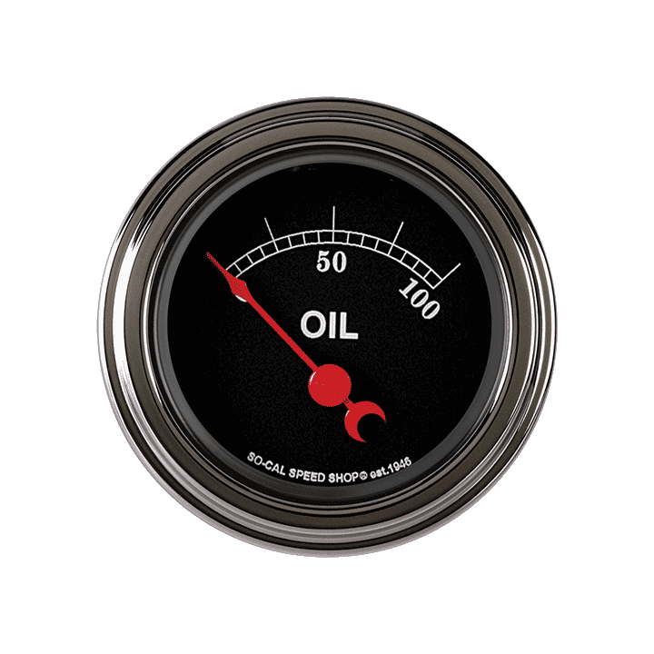 So-Cal 2-1/8" Oil Pressure Gauge