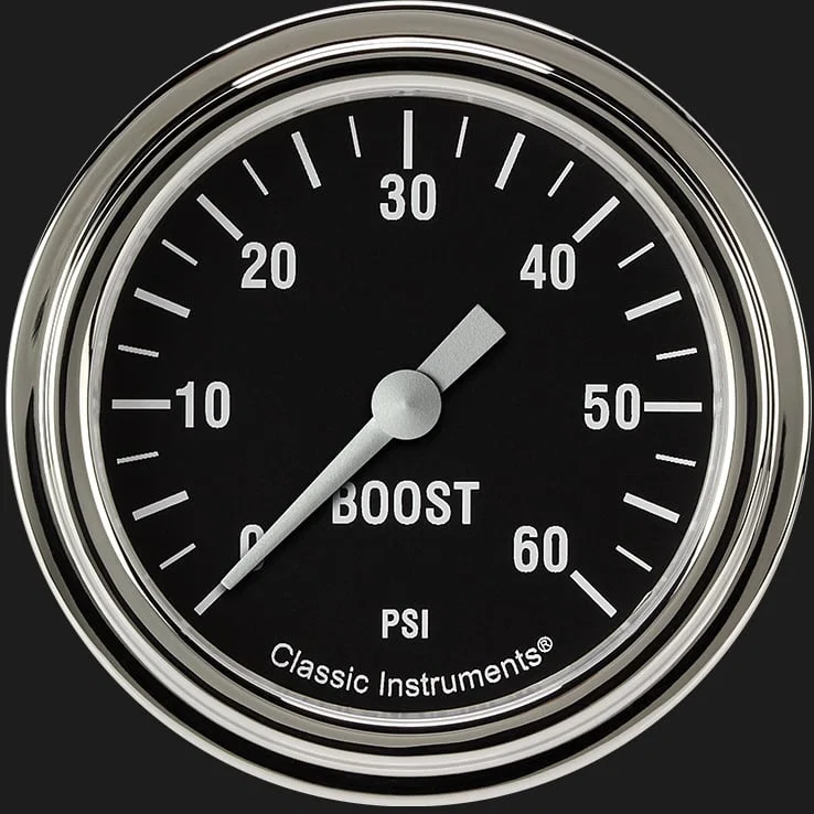 Hot Rod 2-5/8" Boost Gauge (60 PSI)