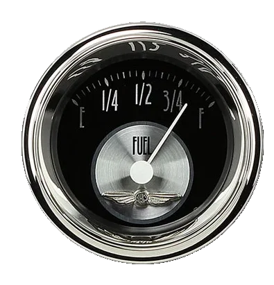 All American Tradition 2-1/8" Fuel Level Gauge (240-33 Ohm)