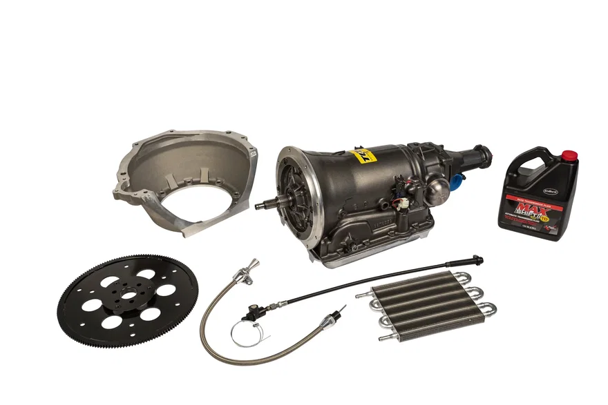 Non-Electronic 4X Four-Speed Kit for Ford Small Block (50 oz) 550 HP