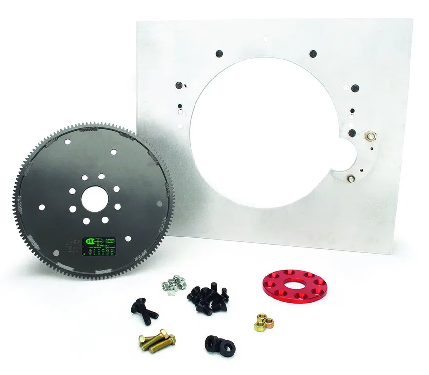 GM Transmission to Chrysler 6- Hole 383/426/440 6-Hole Crank Adapter Kit w/ Flywheel