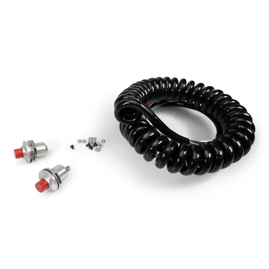 18G Stretch Cord with 2 Buttons