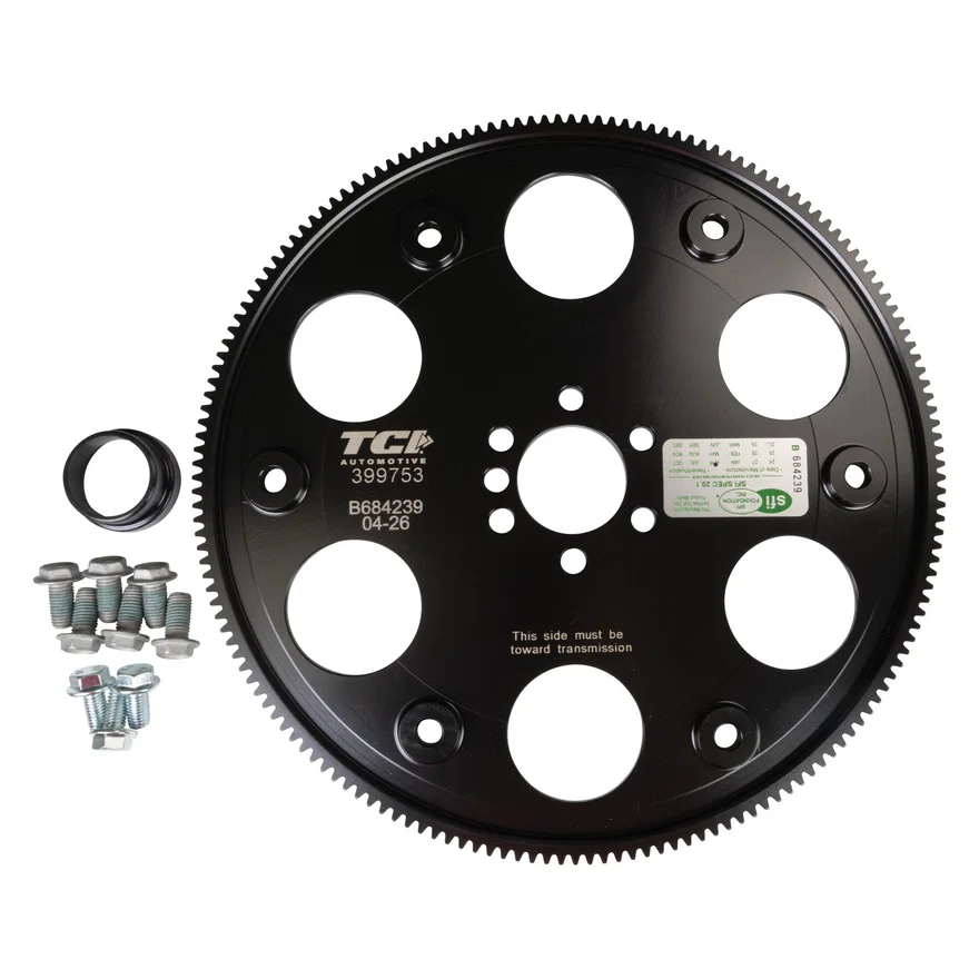 Chevrolet LS Flexplate; Small Bolt Pattern; 168 Tooth Count; Internal Balance