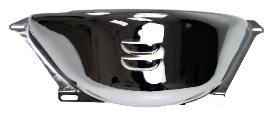 Chevy/GM TH-350/400 Chrome Steel Flexplate Cover