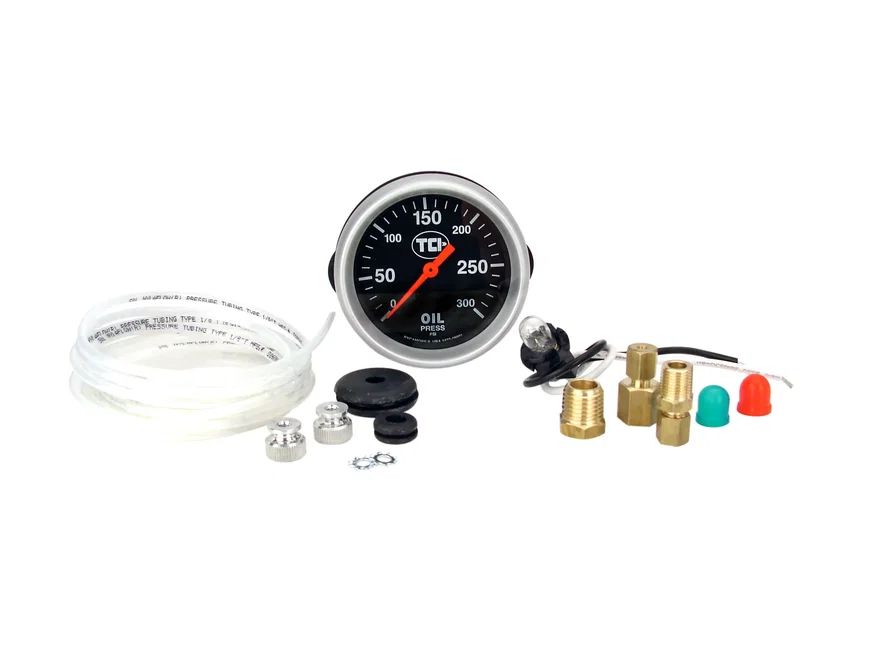 Black 2 5/8 Transmission Pressure Gauge