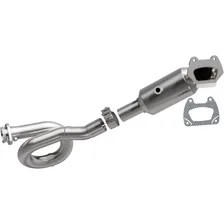 Left 2012-2017 Jeep Wrangler 3.6L California Grade CARB Compliant Direct-Fit Catalytic Converter image 1