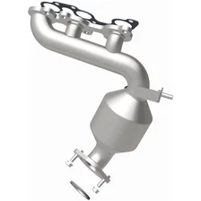 Rear California Grade CARB Compliant Direct-Fit Manifold Catalytic Converter image 3