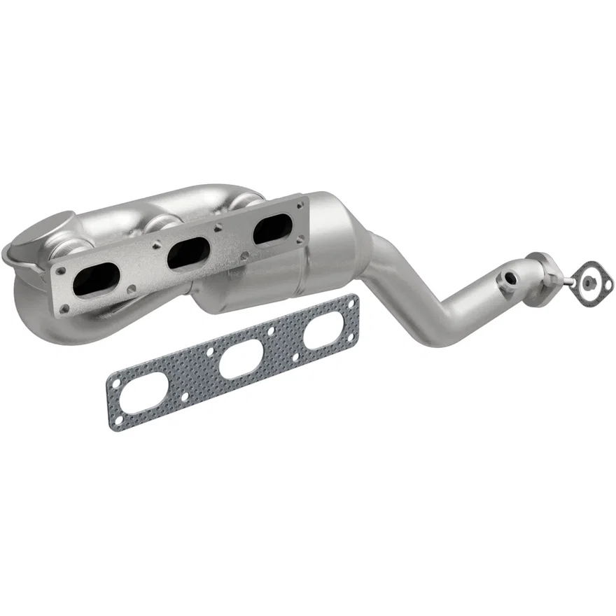 Front 1999-2000 BMW 528i 2.8L HM Grade Federal / EPA Compliant Direct-Fit Manifold Catalytic Converter