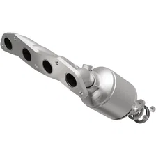 Front 2003-2004 Honda Civic 1.3L California Grade CARB Compliant Direct-Fit Manifold Catalytic Converter image 1