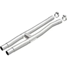 2024-2026 Ford Mustang 5.0L D-Fit Series Performance Exhaust Muffler Replacement Kit Direct-Fit without Muffler image 1