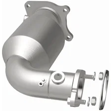 Front 2015-2021 Subaru WRX 2.0L | 2014-2018 Subaru Forester 2.0L OEM Grade Federal / EPA Compliant Direct-Fit Catalytic Converter image 3