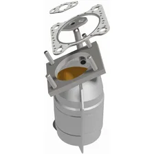 1984 Honda Civic 1.5L Standard Grade Federal / EPA Compliant Direct-Fit Catalytic Converter image 4