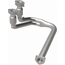 Front 2000-2003 Jeep Wrangler 4.0L HM Grade Federal / EPA Compliant Direct-Fit Catalytic Converter image 3