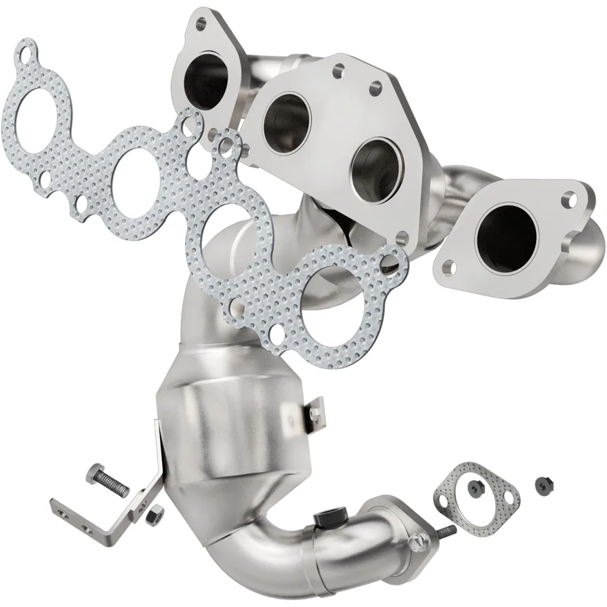 Rear 2005-2011 Volvo XC90 4.4L OEM Grade Federal / EPA Compliant Direct-Fit Manifold Catalytic Converter