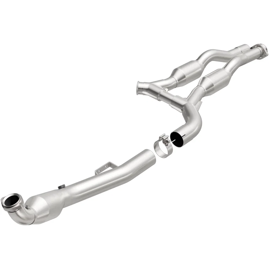 Left 2006 Mercedes-Benz CLS55 AMG 5.5L | 2003-2006 Mercedes-Benz E55 AMG 5.5L HM Grade Federal / EPA Compliant Direct-Fit Catalytic Converter