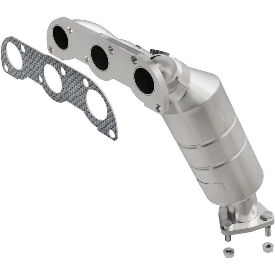 Front Right 2004-2005 Suzuki Verona 2.5L California Grade CARB Compliant Direct-Fit Manifold Catalytic Converter