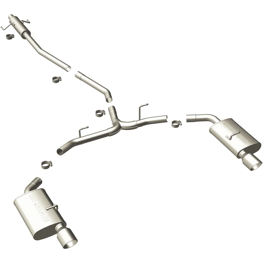 2007-2012 Ford Fusion 3.0L | 2010-2012 Ford Fusion 3.5L Street Series Cat-Back Performance Exhaust System