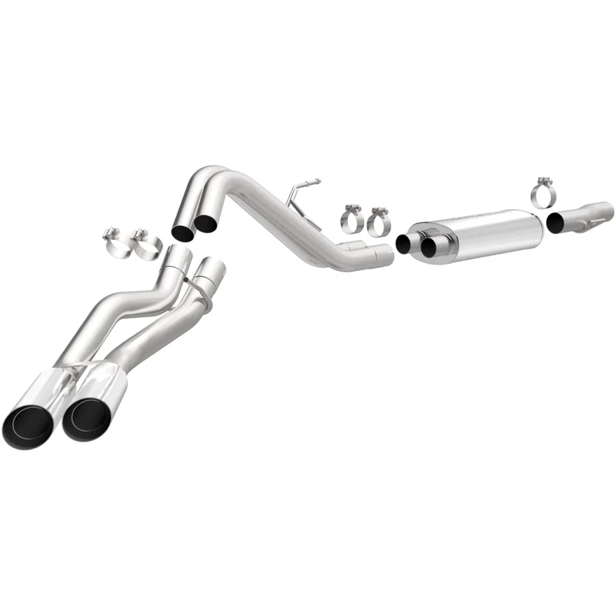 2010-2014 Ford F-150 SVT Raptor 6.2L Street Series Cat-Back Performance Exhaust System