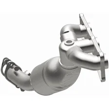 Rear California Grade CARB Compliant Direct-Fit Manifold Catalytic Converter for BMW image 2
