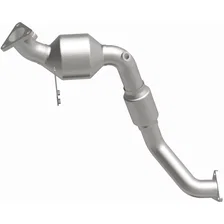 Front Right 2010 Audi Q7 3.6L | 2010 Volkswagen Touareg 3.6L California Grade CARB Compliant Direct-Fit Catalytic Converter image 4