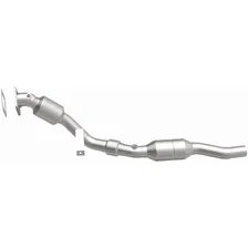 Right 2001-2002 Audi S4 2.7L | 2001-2002 Audi Allroad Quattro 2.7L California Grade CARB Compliant Direct-Fit Catalytic Converter image 4