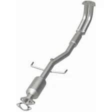 Rear 1999-2000 Mitsubishi Galant 2.4L | 2000 Mitsubishi Eclipse 2.4L OEM Grade Federal / EPA Compliant Direct-Fit Catalytic Converter image 3