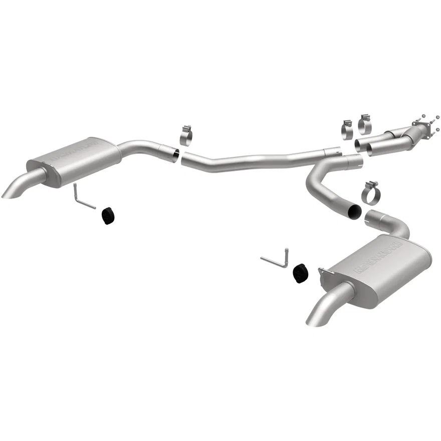 1975-1979 Chevrolet Corvette 5.7L Street Series Cat-Back Performance Exhaust System