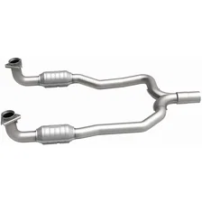 Front 1986-1991 Chevrolet Corvette 5.7L Standard Grade Federal / EPA Compliant Direct-Fit Catalytic Converter image 4
