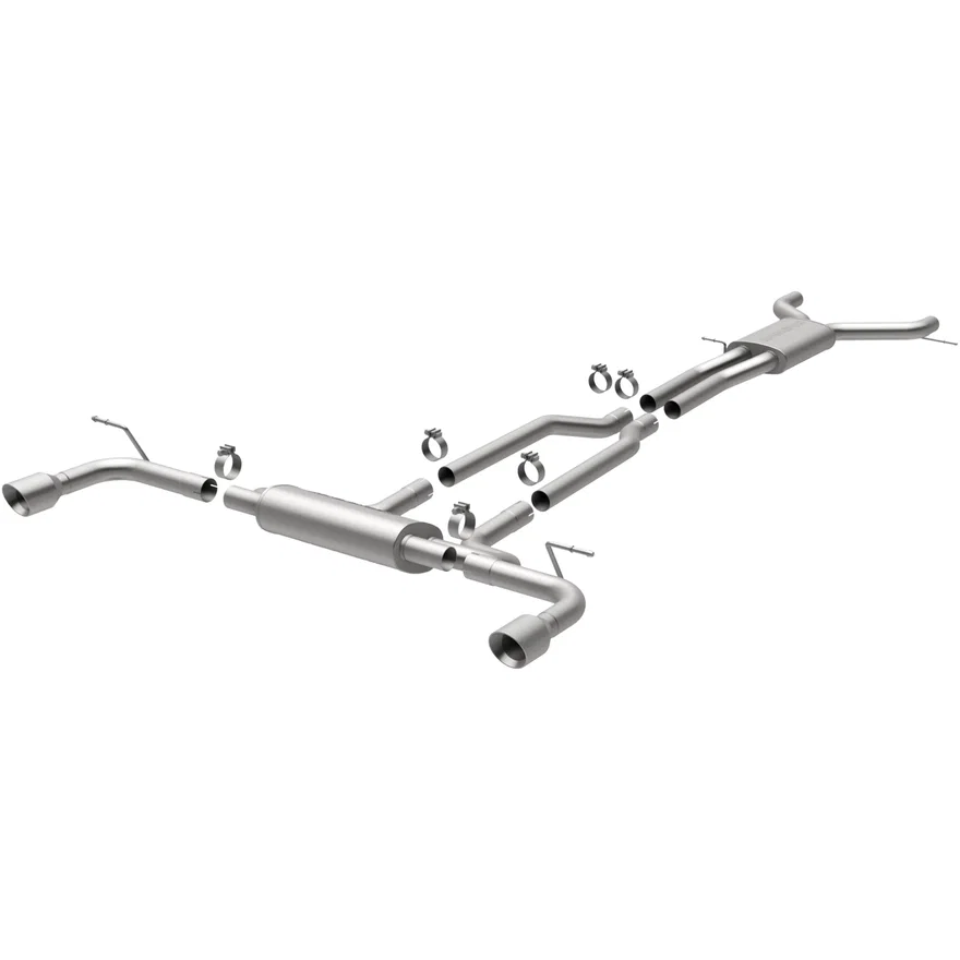 2007-2010 Audi Q7 4.2L | 2011-2015 Audi Q7 3.0L Touring Series Cat-Back Performance Exhaust System