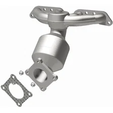 Front 2000-2001 Dodge Neon 2.0L | 2000-2001 Plymouth Neon 2.0L California Grade CARB Compliant Direct-Fit Manifold Catalytic Converter image 3