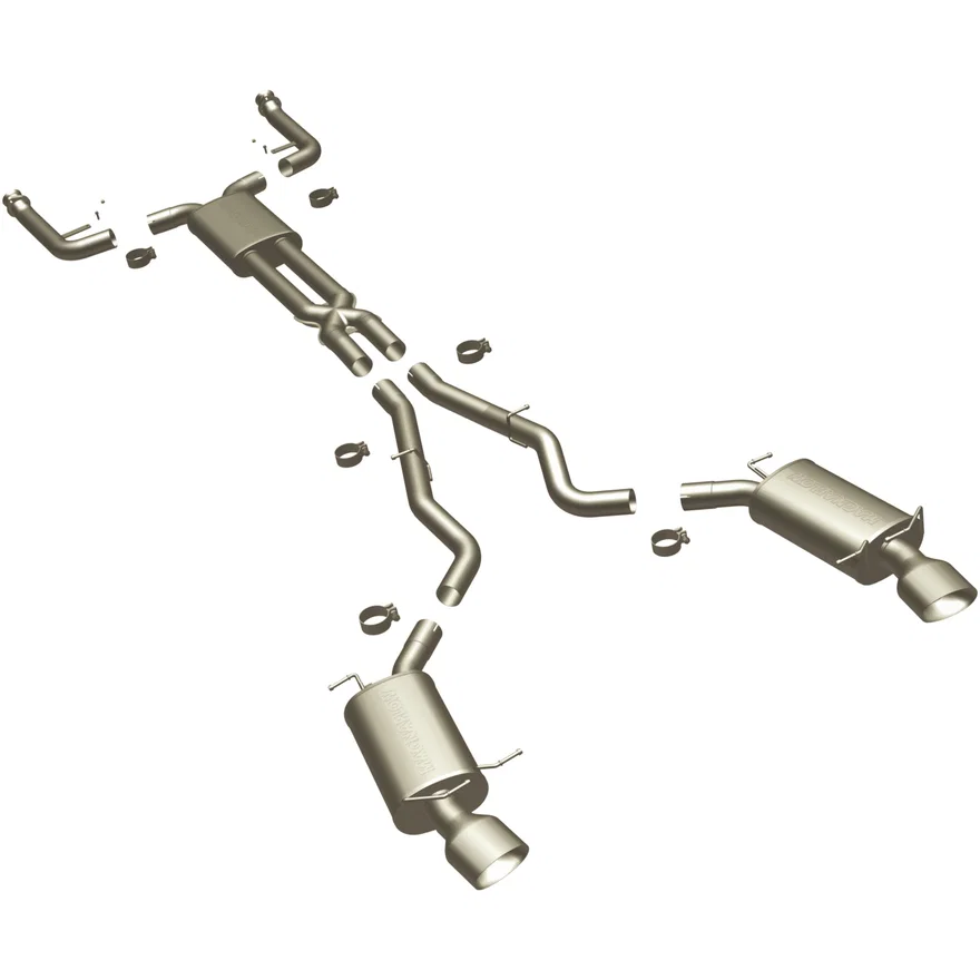 2004-2005 BMW 645Ci 4.4L | 2006-2010 BMW 650i 4.8L Touring Series Cat-Back Performance Exhaust System