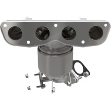 2017 Kia Optima 2.0L | 2016-2017 Hyundai Sonata 2.0L OEM Grade Federal / EPA Compliant Direct-Fit Manifold Catalytic Converter image 1