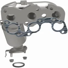 Front California Grade CARB Compliant Direct-Fit Manifold Catalytic Converter image 4