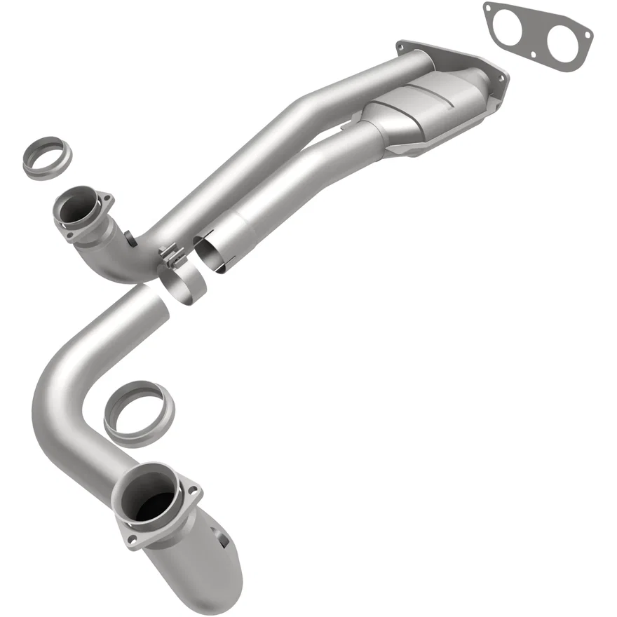 Front HM Grade Federal / EPA Compliant Direct-Fit Catalytic Converter