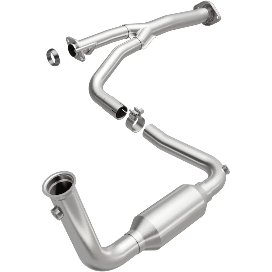 Left 2004 Jeep Liberty 3.7L California Grade CARB Compliant Direct-Fit Catalytic Converter