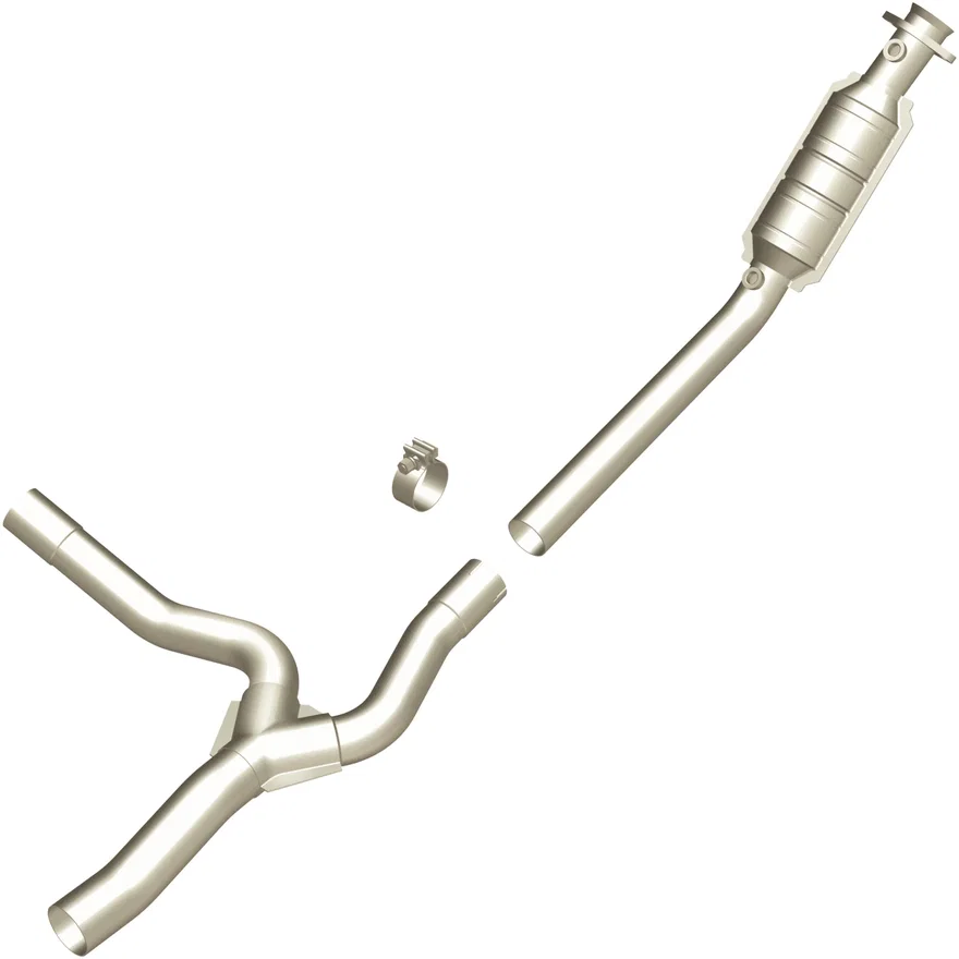Right 2004-2005 Dodge Ram 1500 3.7L | 2004-2005 Dodge Ram 1500 4.7L HM Grade Federal / EPA Compliant Direct-Fit Catalytic Converter