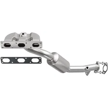 Front 2004-2006 BMW X3 3.0L California Grade CARB Compliant Direct-Fit Manifold Catalytic Converter image 1