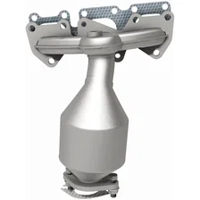 Rear 2008-2010 Hyundai Sonata 3.3L | 2009 Hyundai Azera 3.3L California Grade CARB Compliant Direct-Fit Manifold Catalytic Converter image 3