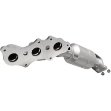Right 2010-2012 Toyota 4Runner 4.0L | 2010-2011 Toyota FJ Cruiser 4.0L California Grade CARB Compliant Direct-Fit Manifold Catalytic Converter image 1