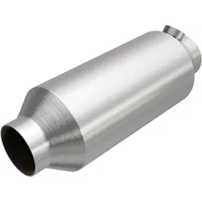 Rear California Grade CARB Compliant Universal Catalytic Converter image 1