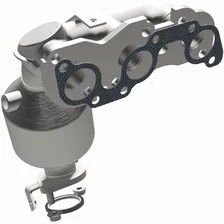 Rear 2000-2004 Toyota Avalon 3.0L California Grade CARB Compliant Direct-Fit Manifold Catalytic Converter image 2