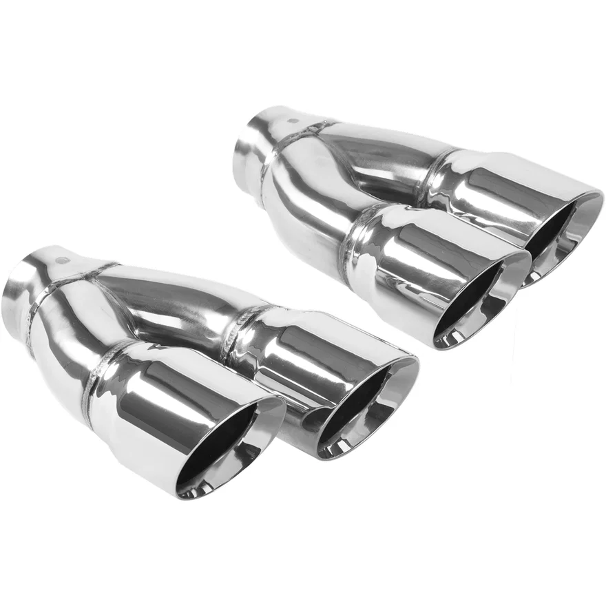 3in. Round Polished Exhaust Tip